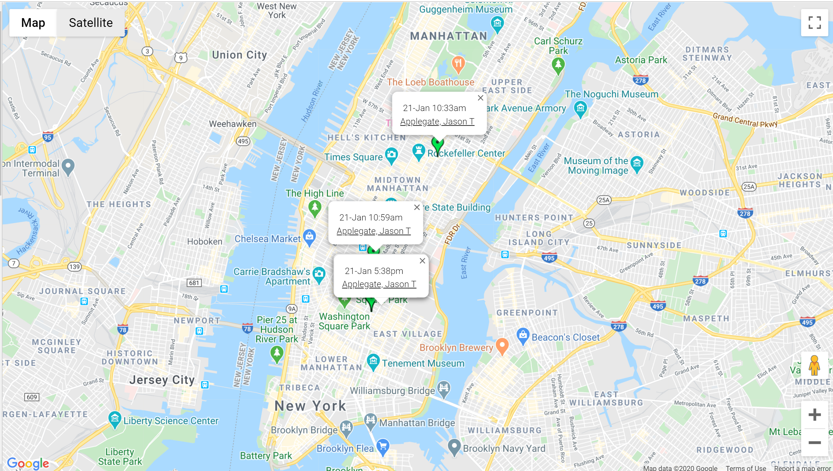 GPS Location Tracking & Geo-Fencing