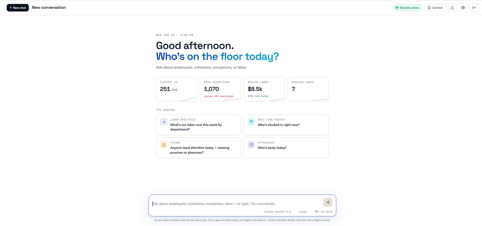 CTR/NY AI Chatbot connected to live workforce data